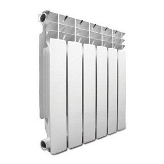 Радиатор отопления алюминиевый EcoFlow 80/500 6 секций